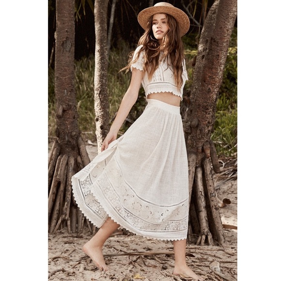 Spell & The Gypsy Collective Abigail Set Top Skirt - Picture 2 of 8